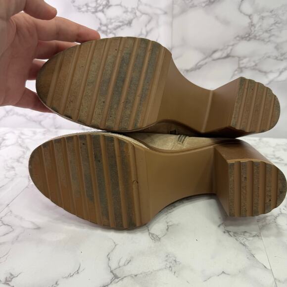 Y2K Steve Madden Women’s Boots Chunky sz 9.5 Suede #M344 - Picture 9 of 9